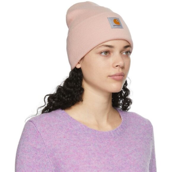 Carhartt Knit Cuffed Beanie - Ash Rose - Picture 5 of 5